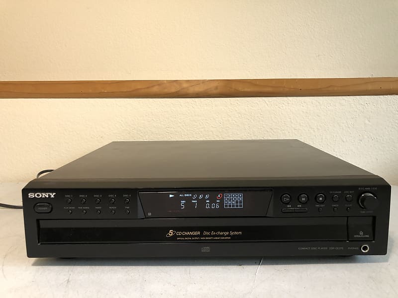 Sony CDP-CE375 CD outlet Changer 5 Compact Disc Player HiFi Stereo Home Audio