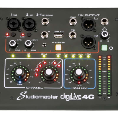 StudioMaster DigiLive 04C 4 Channel Digital Mixing Console image 1