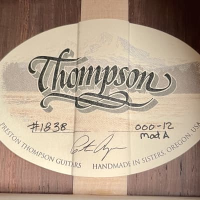 Thompson 000-12 image 17