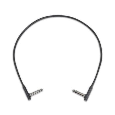 Rockboard Flat Patch Cable 45 cm / 17.72 in, Black image 2