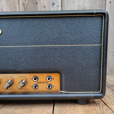 Branzell Dirty Thirty-5 KT66 Loaded 30+ Watt Plexi Guitar Amp Head Black image 4