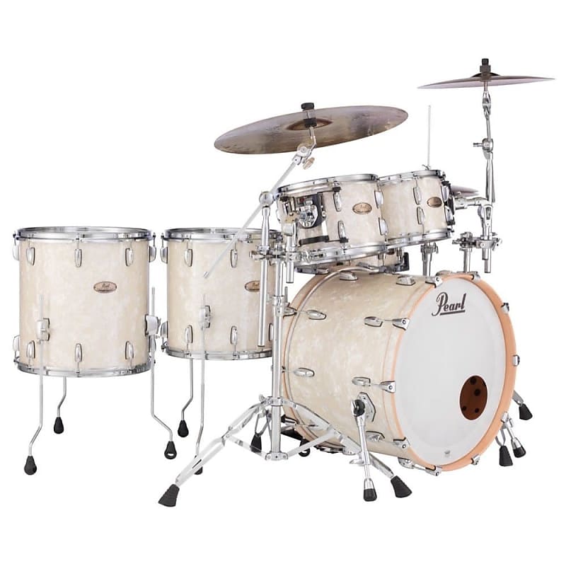 Pearl Session Studio Select Series 5pc Drum Set w/22 Bass Nicotine White Marine Pearl- STS925XSP/C405 image 1