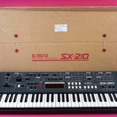 Serviced Kawai SX-210 synth with box!