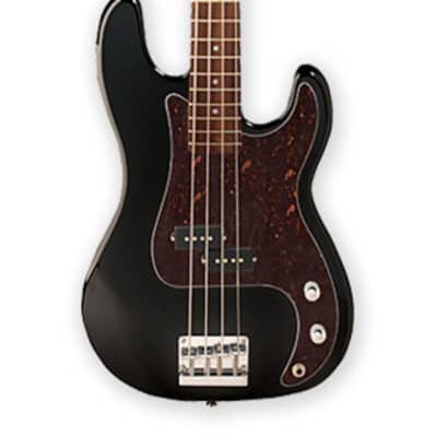 Jay Turser JTB-400C-BK Series Solid P Style Maple Neck 4-String Electric Bass Guitar - Black image 1