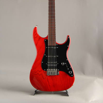 Marchione Vintage Tremolo Swamp Ash Body SSH / MarkWhitfield Red 2012 image 2