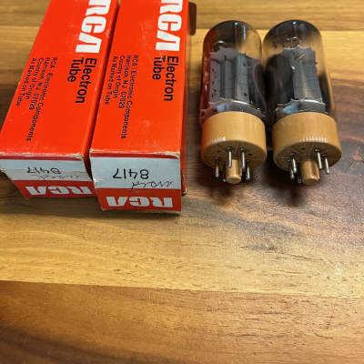 Westinghouse 8417 tubes pair | Reverb