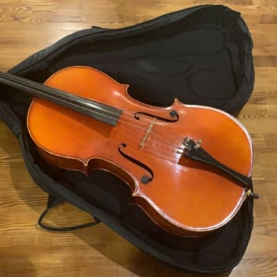 1963 Karl Hofner Bubenreuth Cello Full Size 4/4 with Brown