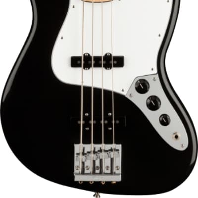 Fender Geddy Lee Jazz Bass Maple FB, Black image 2