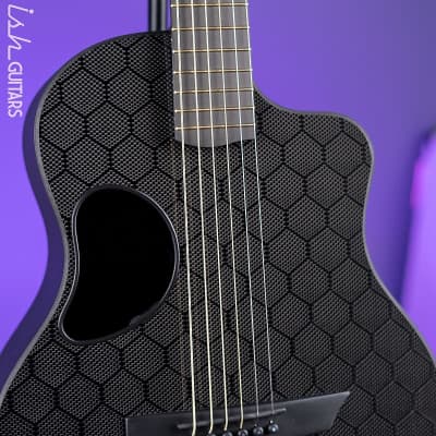 McPherson Touring Carbon Fiber Acoustic-Electric Guitar Honeycomb Top Gold Hardware image 3