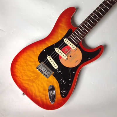 Fender Partscaster Stratocaster Hardtail Jimi Hendrix Tribute Quilted Maple Sunburst image 1