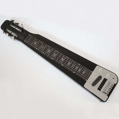 lap steel guitar - black image 4