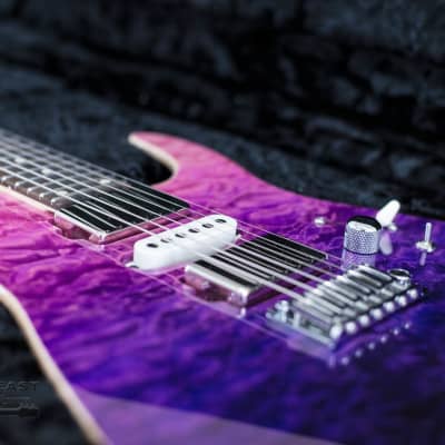 Tom Anderson Angel - Royal Purple Wipeout w/ Binding | Reverb