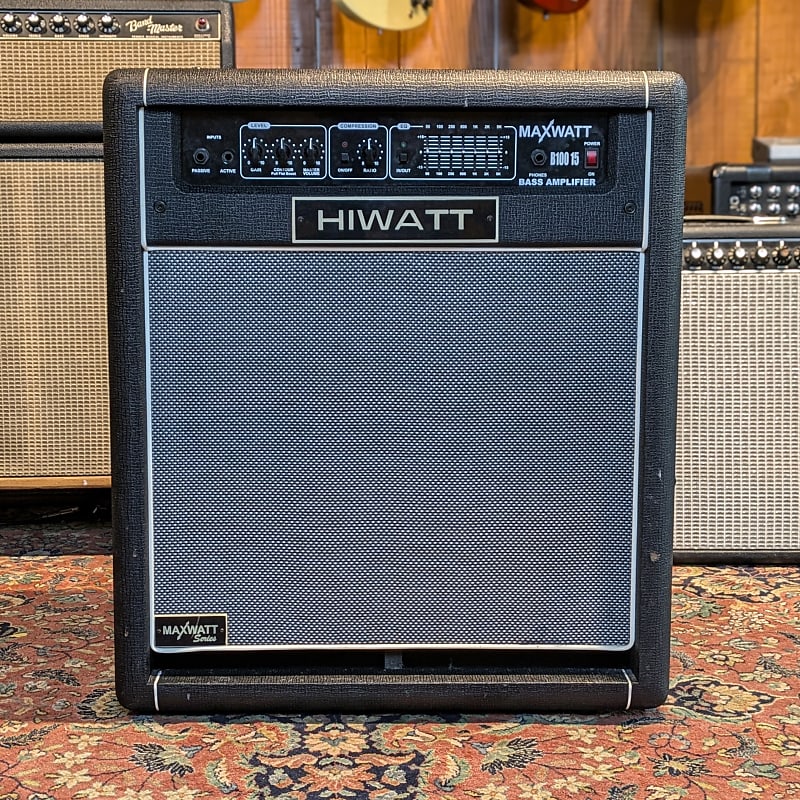 Hiwatt Maxwatt B100 15 - black | Reverb