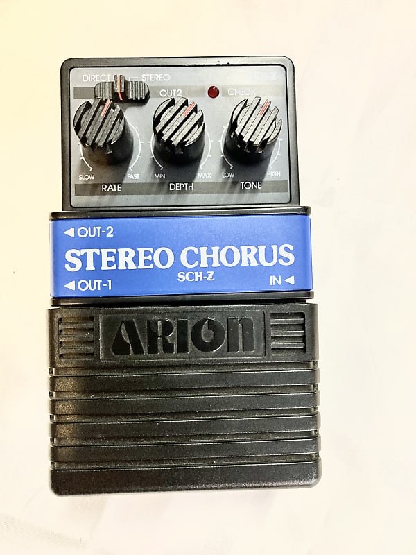 ARION SCH-ZD STEREO CHORUS Guitar Effect Pedal USED from