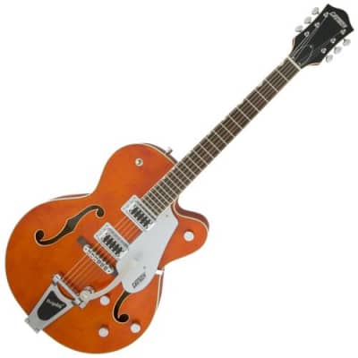 Gretsch G5420T Electromatic Electric Guitar Hollow Body 2024 - Orange Stain MINT image 4