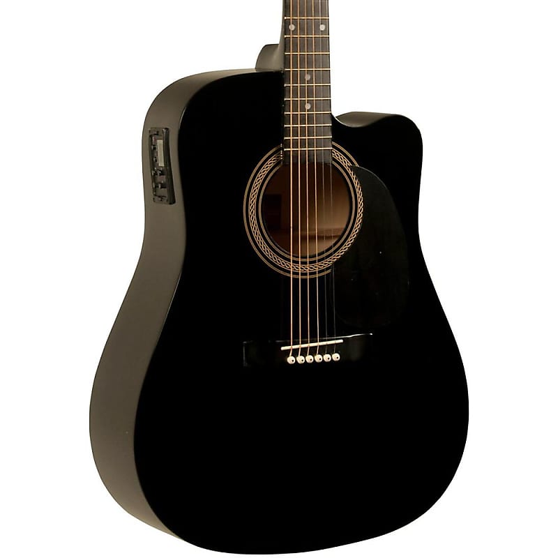 Rogue RA-090 Dreadnought Cutaway Acoustic-Electric Guitar Regular