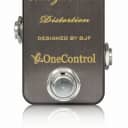 One Control Anodized Brown Distortion BJF Series FX Guitar Effects Pedal