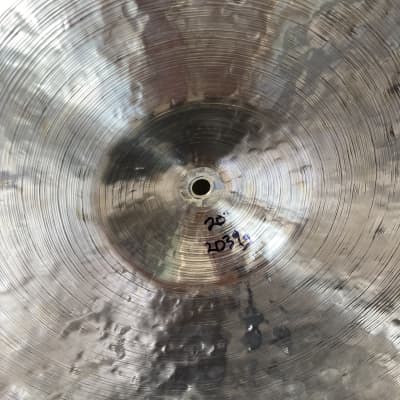 DEMO Byrne Cymbals 20" Vintage Series Ride (2039g) Hand Hammered Cymbal Jazz Buttery Wash - Video image 4