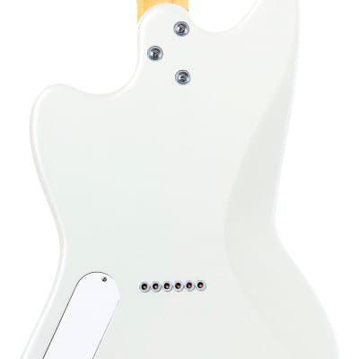 Harmony Silhouette Electric Guitar Pearl White image 8