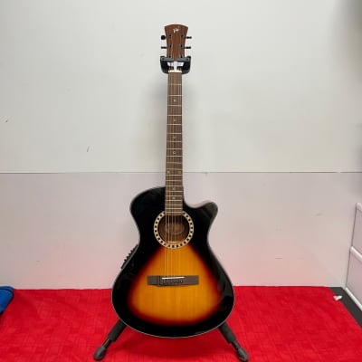 Andrew White EOS 102 3TS Acoustic Electric Guitar with Case for sale