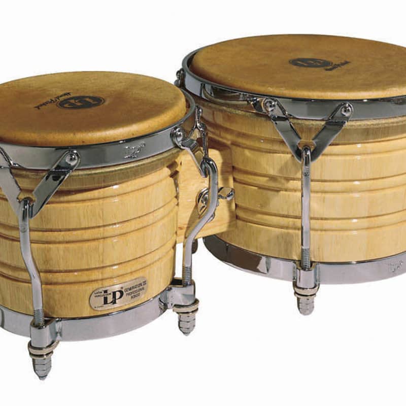 LP Generation II Bongos - Natural/Gold | Reverb