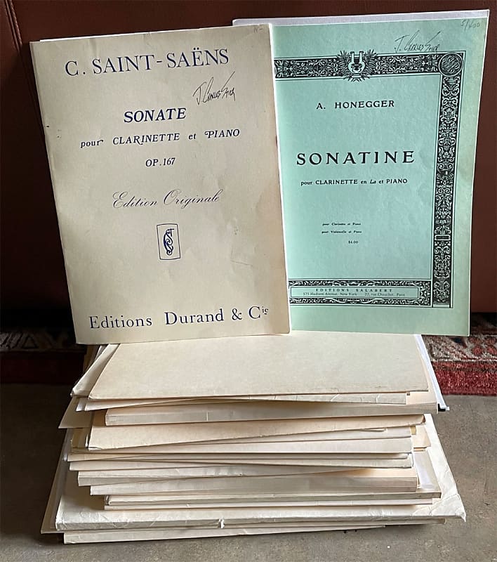 European​ Clarinet Literature: Sonatas imagen 1