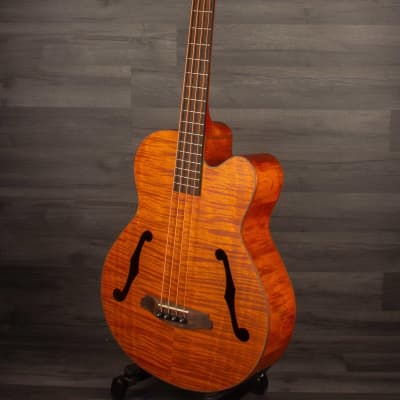 Aria FEB F2M Stained Brown Medium scale Acoustic Bass image 3