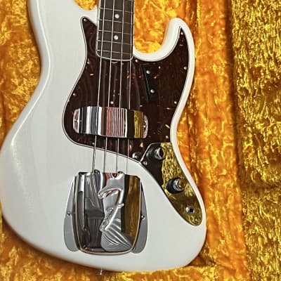 Fender 60th Anniversary 1960 Reissue Jazz Bass Made in USA - 2020 - Arctic Pearl image 3