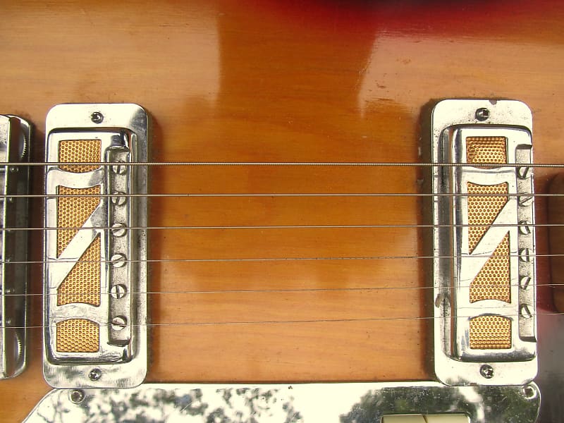 Japanese Guitar, 1960's, Japan, 2 Gold Foil Pickups, Fresh Japanese Guitar, 1960's, Japan, 2 Gold Foil Pickups, Fresh