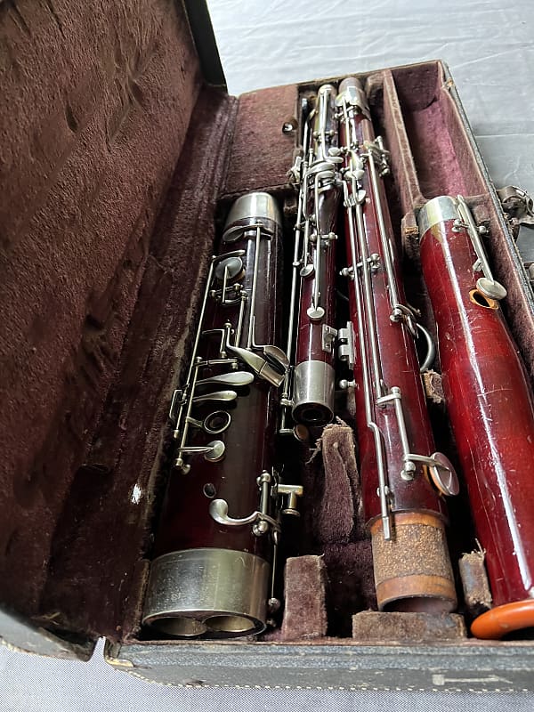 Conn Bassoon circa 1970 Wood and Nickel Plate Reverb