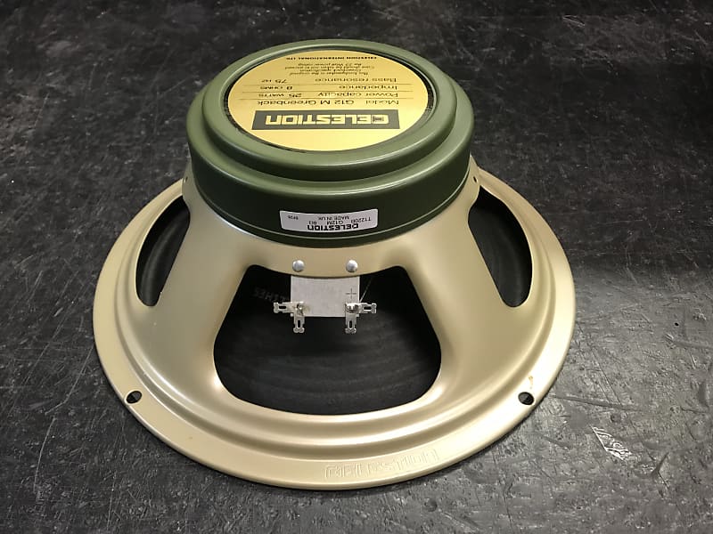 Celestion G12M Greenback Made in England 12 inch guitar Celestion G12M Greenback Made in England 12 inch guitar