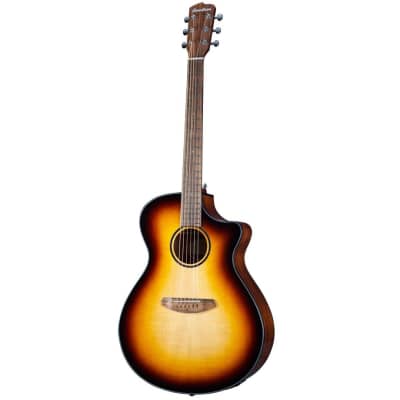 Breedlove Discovery Concerto Acoustic Electric Solid Top Guitar, Edgeburst image 6