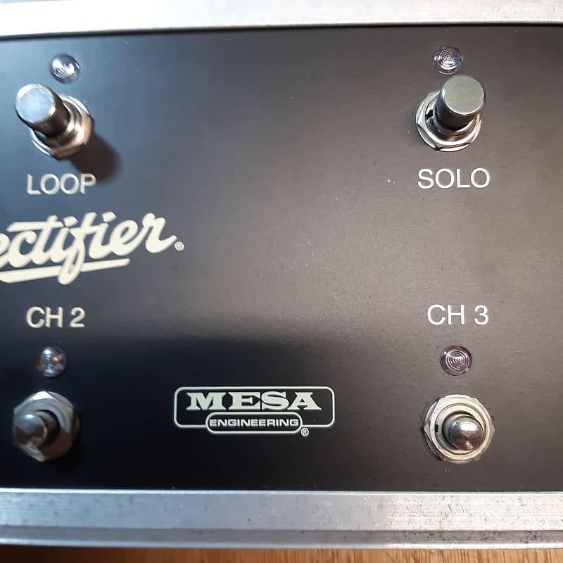 Mesa Boogie Dual Rectifier Foot Switch with Midi Cable