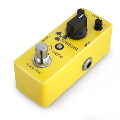 Donner Yellow Fall Delay Guitar Effect Pedal True Bypass image 2