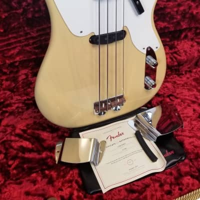 Fender American Vintage II 1954 Precision Bass, Ash Body, Maple FB, Vintage Blonde, w/HSC image 3