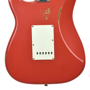 Fender Custom Shop 1961 Stratocaster Relic Fiesta Red image 4