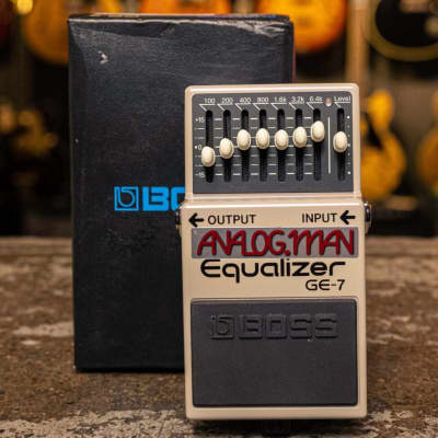 Analogman Boss GE-7 Equalizer with Mod | Reverb Analogman Boss GE-7 Equalizer with Mod | Reverb