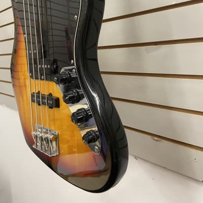 Squier Vintage Modified Jaguar Bass Special 2014 - 3-Color Sunburst image 5