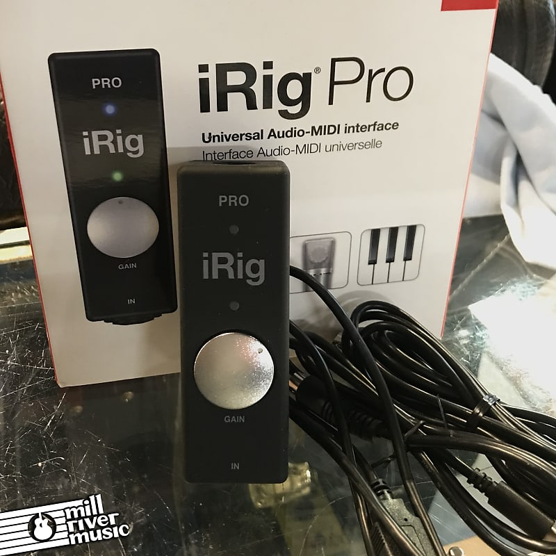 IK Multimedia iRig Pro I/O Audio/MIDI interface Used