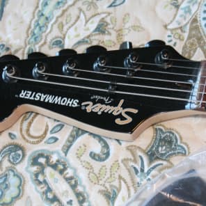Squier Showmaster  SO CAL Shine Speed shop with Fender bag image 4