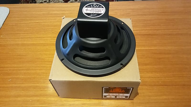 Ted Weber Signature Series Speaker Model 8SigA-S (Alnico) - 8 Inch, 8 Ohm,  15 Watt