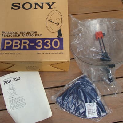 Sony PBR 330 Parabolic Microphone Reflector MIB NOS | Reverb