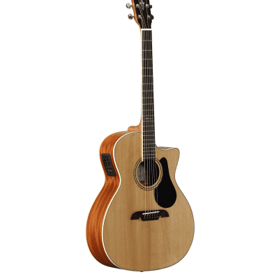 Alvarez AG60CE - Artist 60 Series Grand Auditorium Acoustic/Electric Guitar Natural Finish for sale