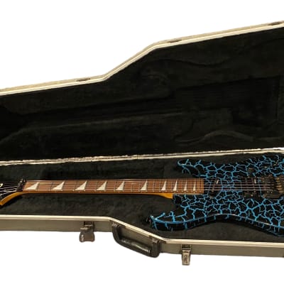 Charvel DK-85-SH  Circa 1989 1990 - Blue Crackle - Japanese Domestic Market Only - Made in Japan - MIJ - w/OHSC image 3