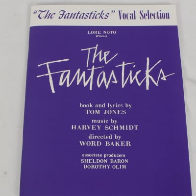 Hal Leonard The Fantasticks Sheet Music Piano Vocal Selections Book NEW 000312136 image 1