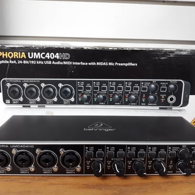 BEHRINGER U-PHORIA UMC404HD Review - Gearspace