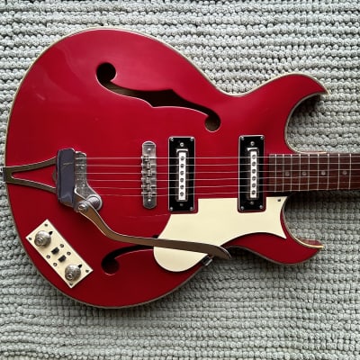1968-1970 Sears Silvertone/Liberty Model 1460 Electric Guitar w/ OHSC image 2