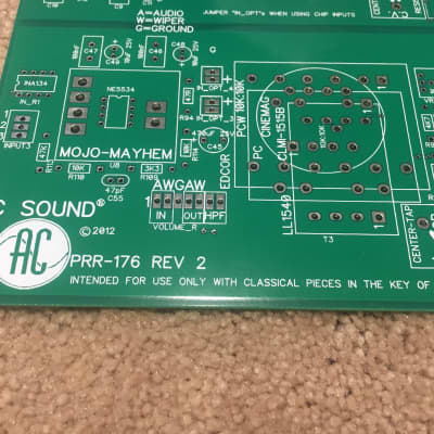 AC Sound PRR-176 Rev 2 PCB image 2