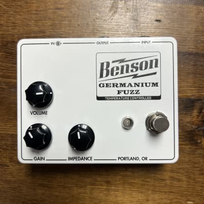 Benson Amps Germanium Fuzz   - Snow White - NOS for sale