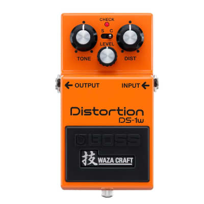 Boss DS1W Waza Craft Distortion Guitar Effects Pedal for sale